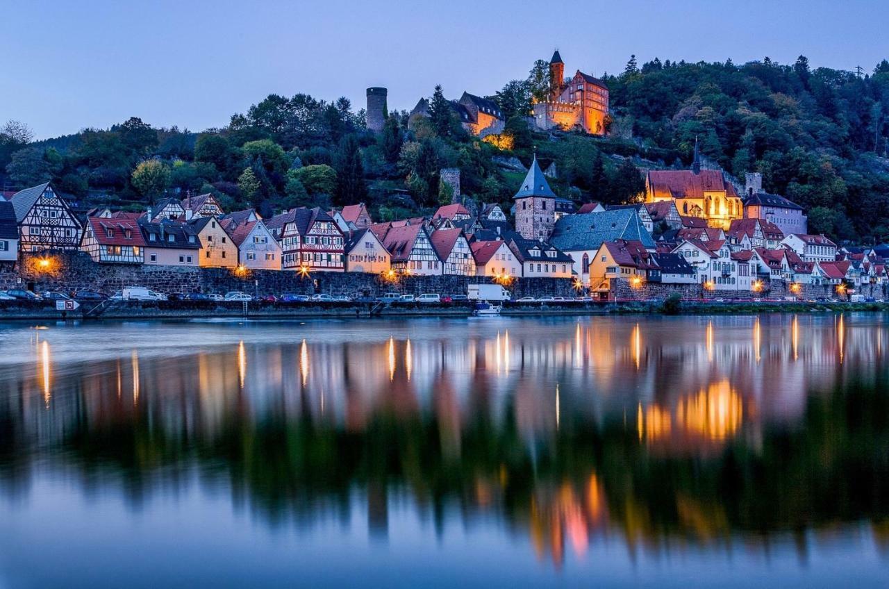 Natur Und Neckarblick Bei Heidelberg Hirschhorn Kültér fotó